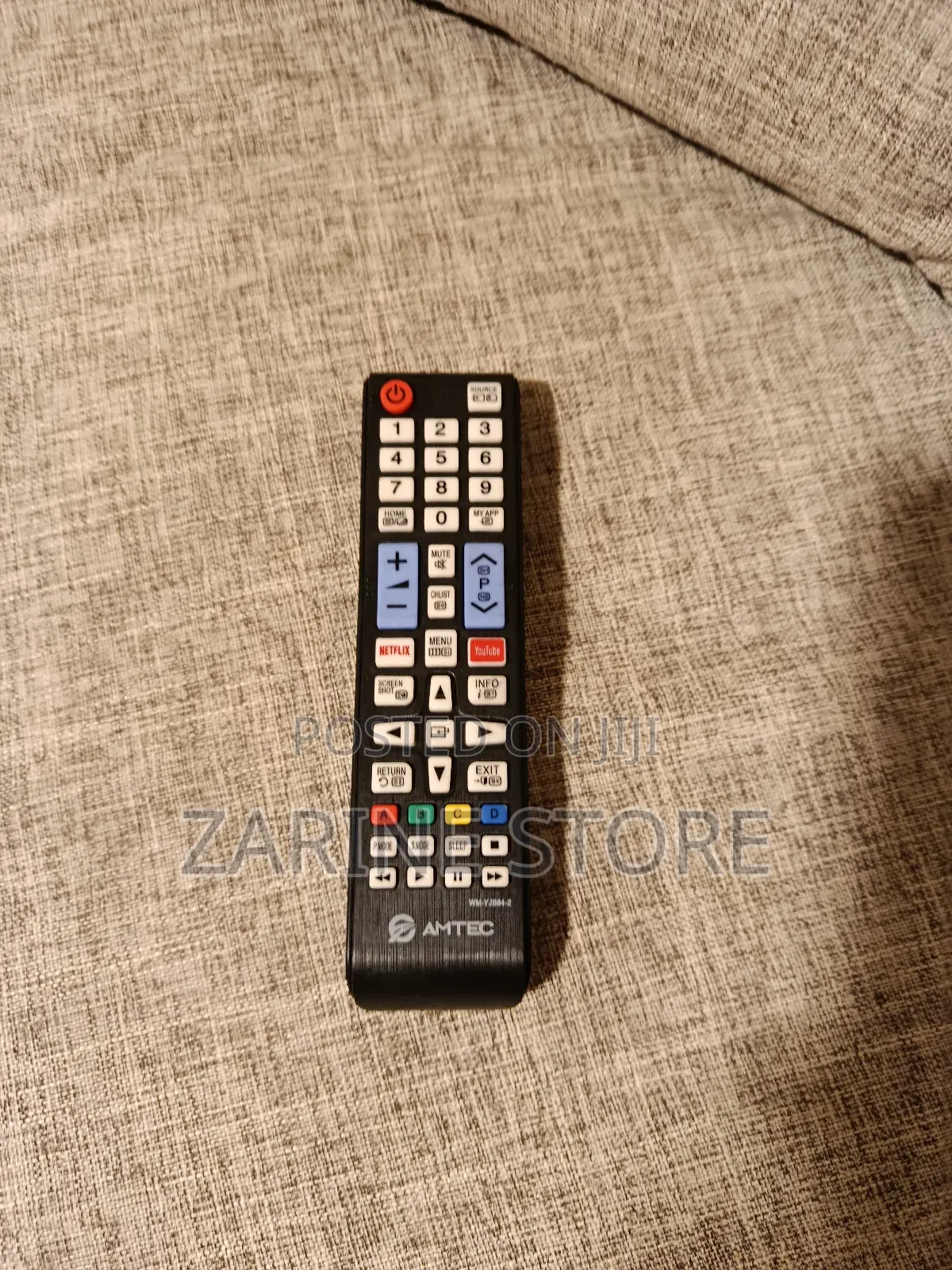 Amtec Smart Tv Remote Control + Free Battery