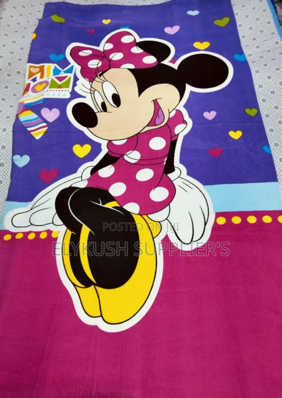 Kids Cartoon Themed Towels