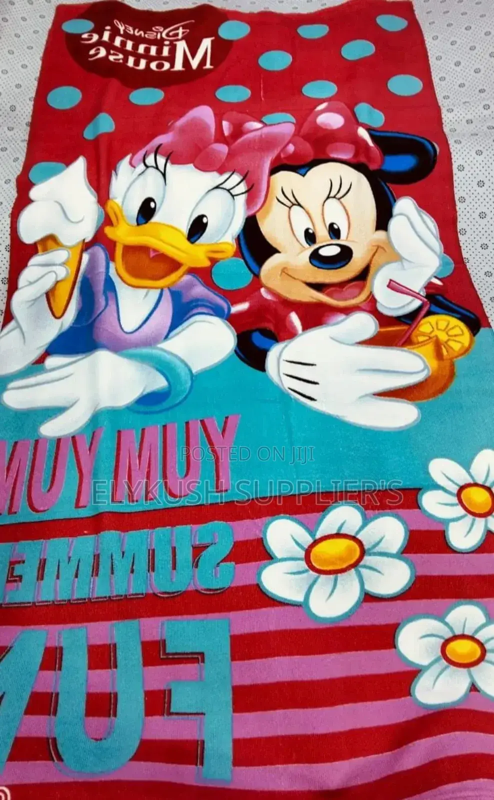 Kids Cartoon Themed Towels