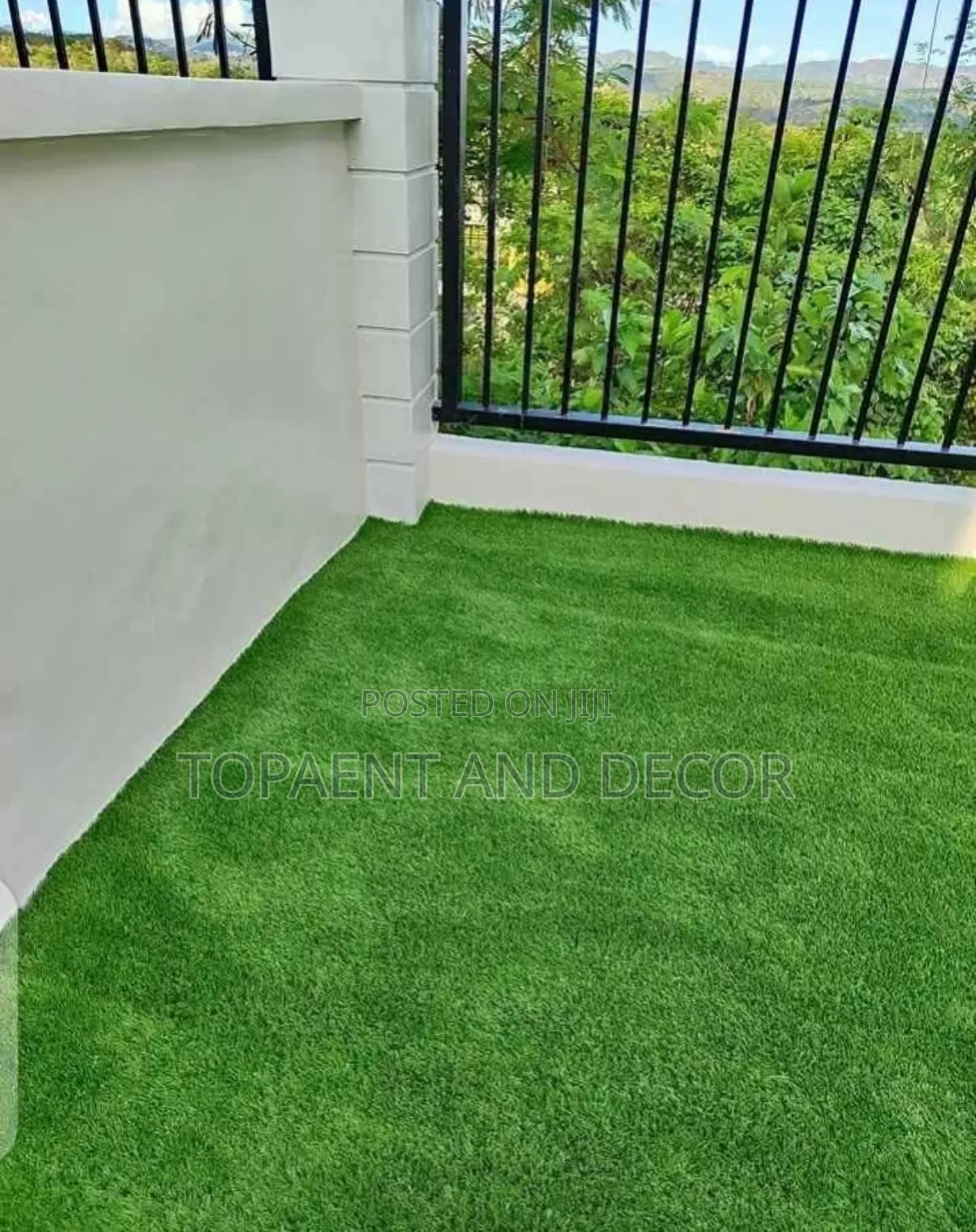 Decorative Artificial Grass for Interior and Exterior