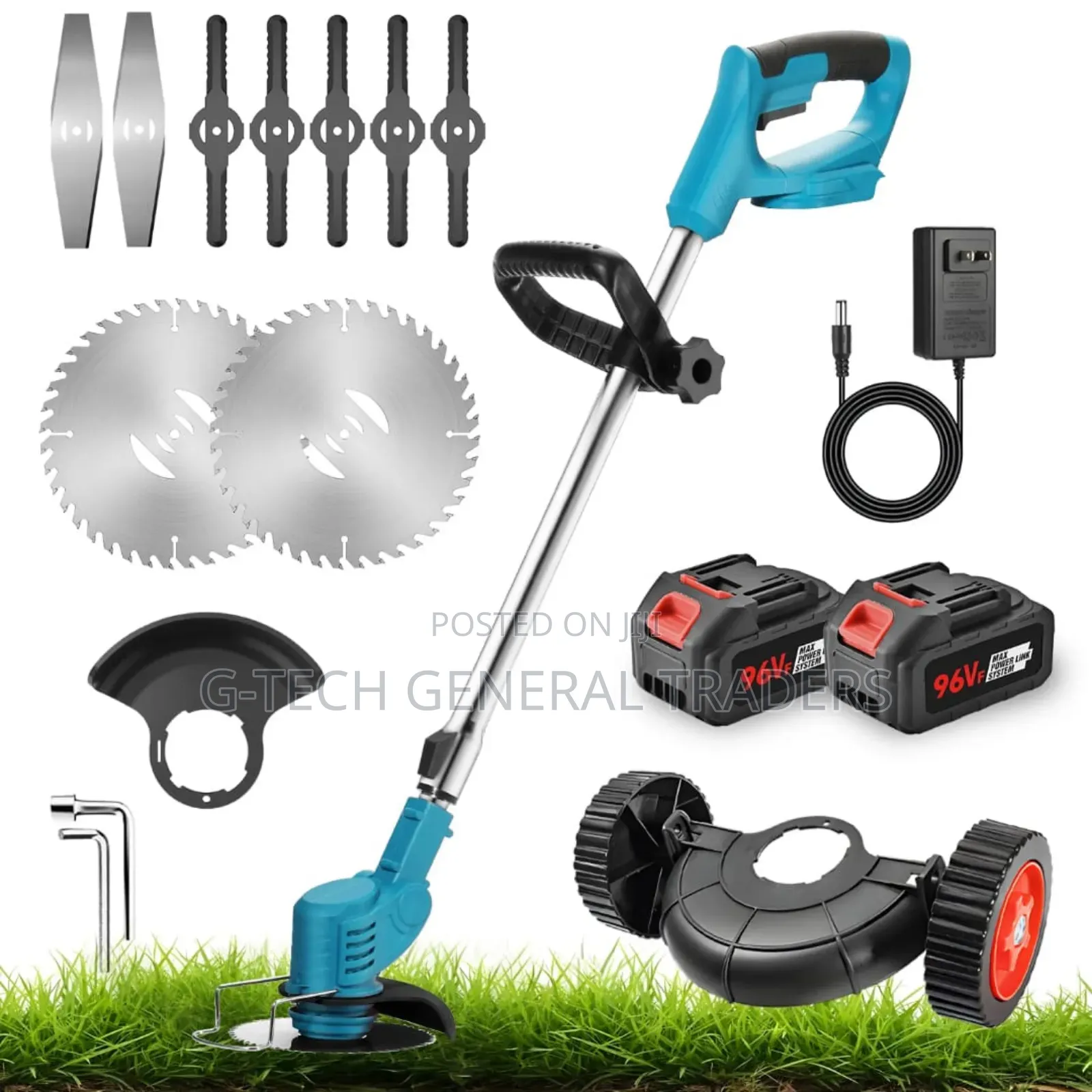 Cordless Lawn Mowers 96v With Wheels