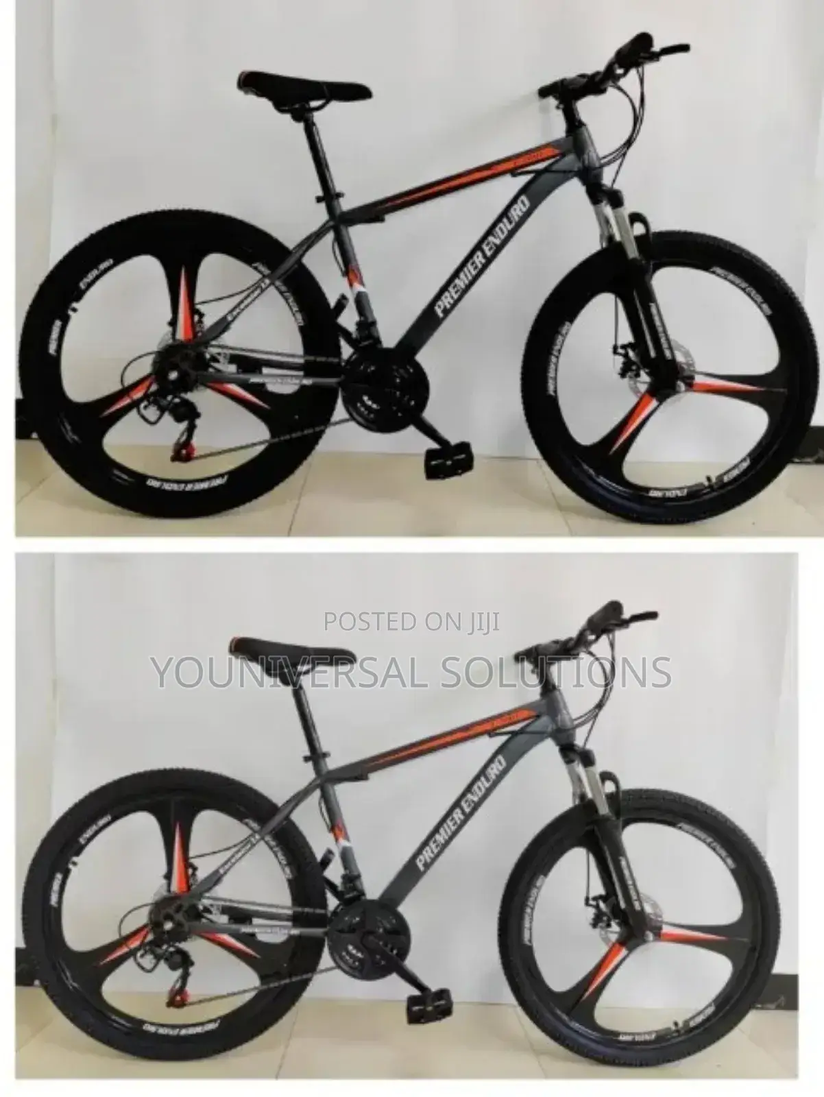 Bike Size 26,Spokeless 18 Speed Premier Enduro