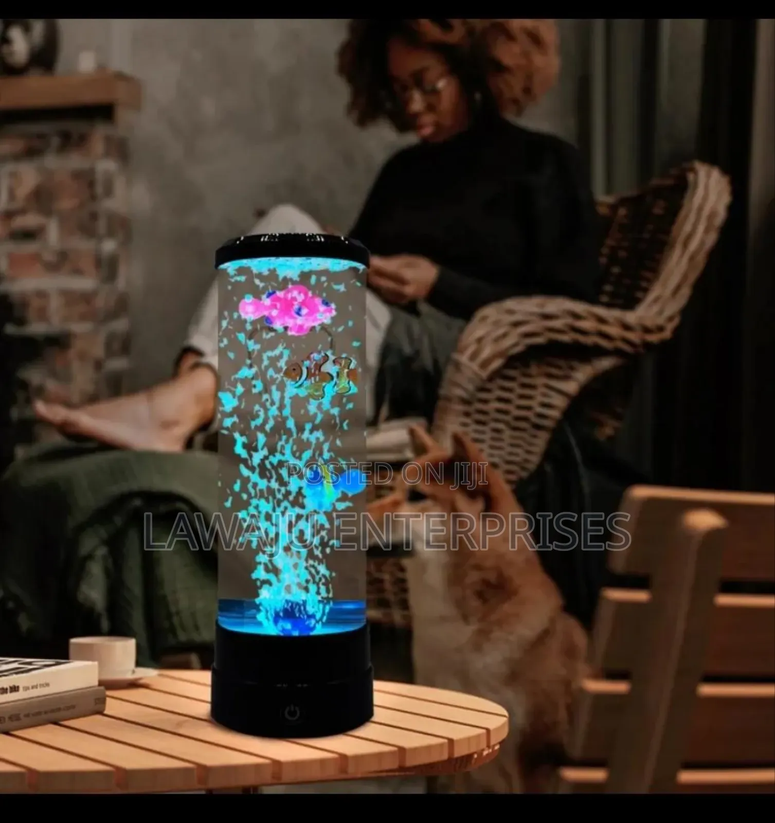 Led Bubble Fish Lamp