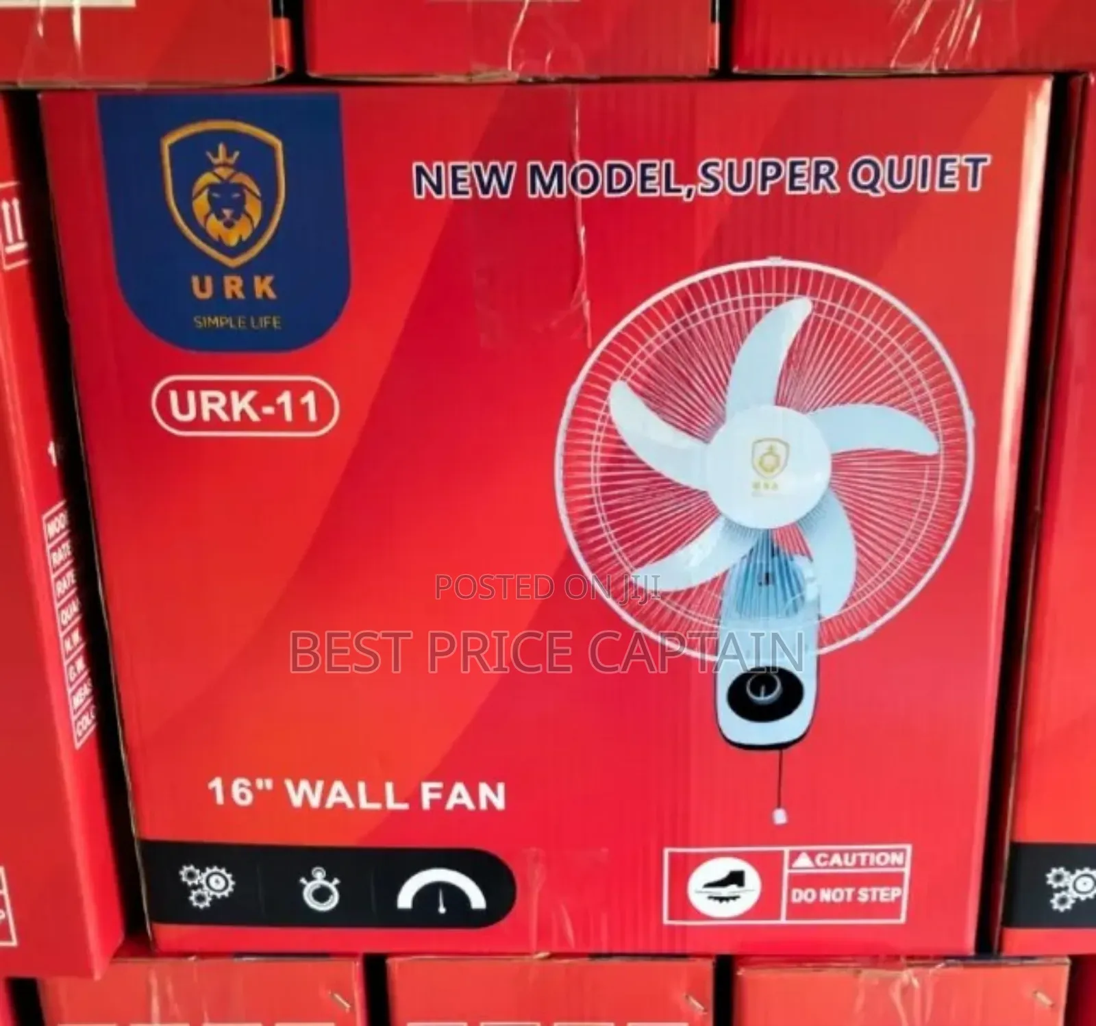 Standing Wall Fan 16inches Urk