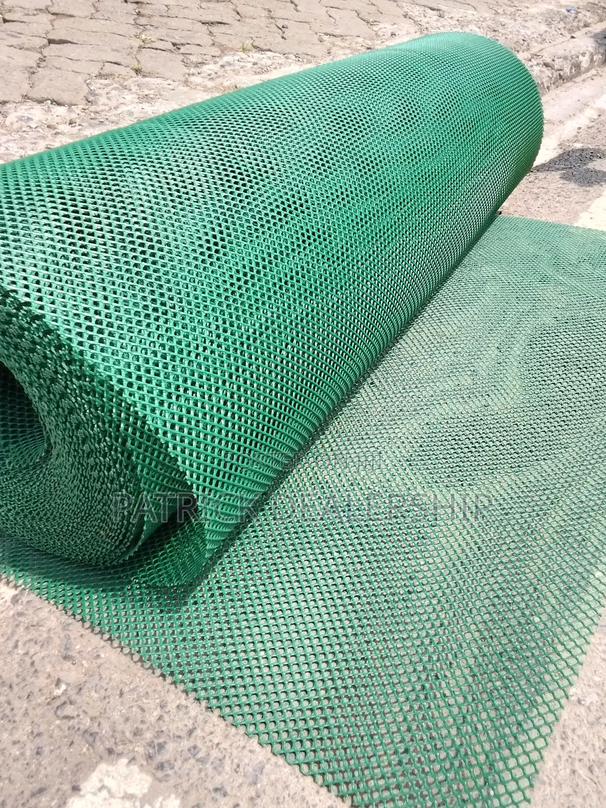 Green Plastic Mesh
