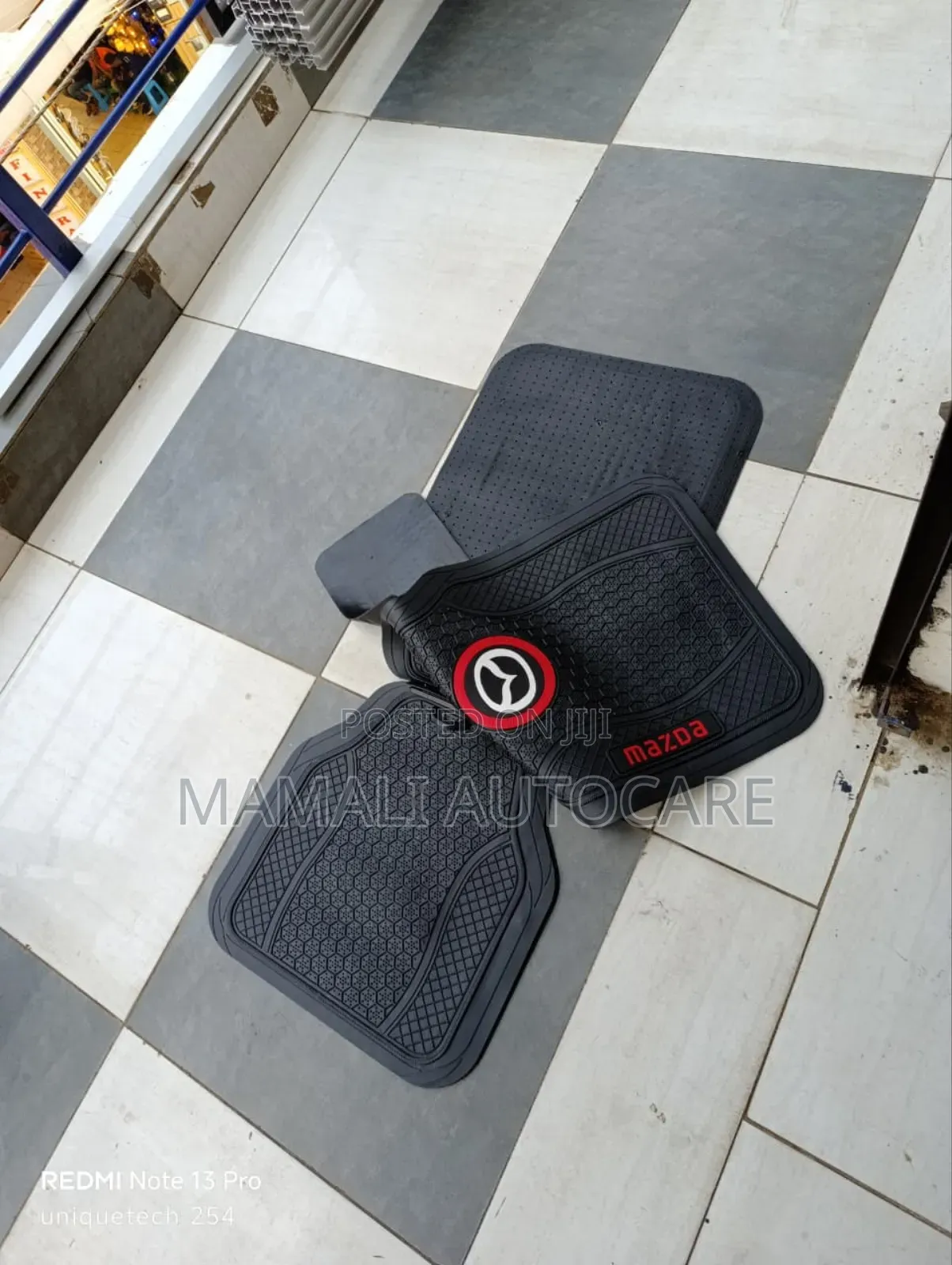 Mazda Rubber Floor Mat 5-Pieces Set Heavy Duty