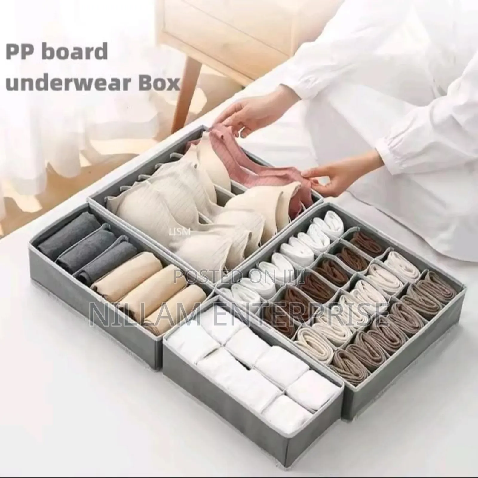 Collapsible Drawer Organiser 4
PCS
