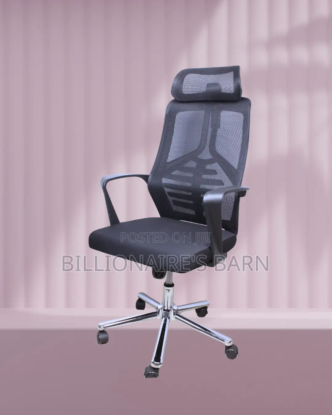 High Back Mesh Office Chair | Best-Seller Swivel Base