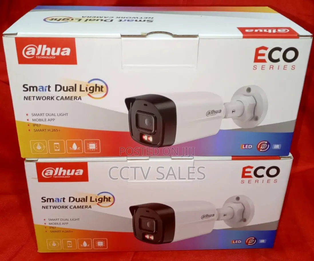 Dahua Eco Series 2mp Poe Bullet Network CCTV Camera
