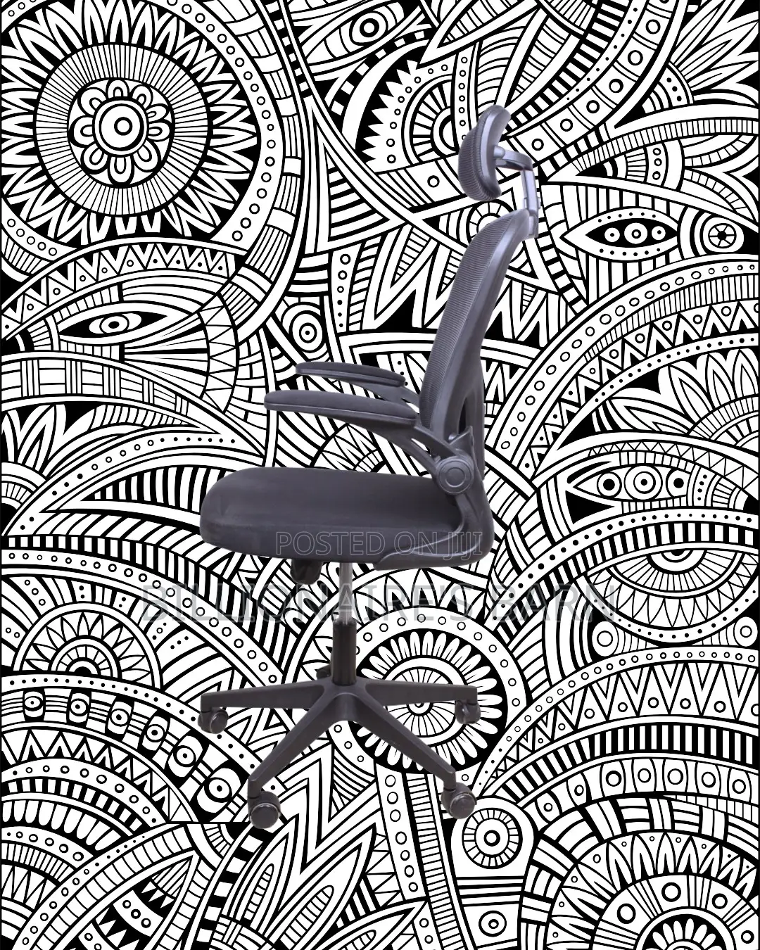Pro-Grade Grey Ergonomic Office Chair — All-Day Comfort