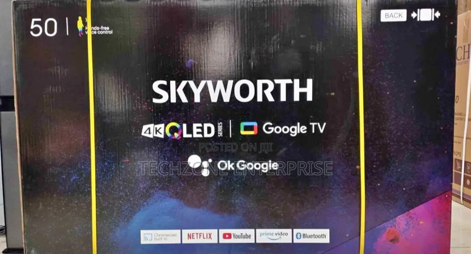 Skyworth 50′′ Qled Uhd Google Tv
