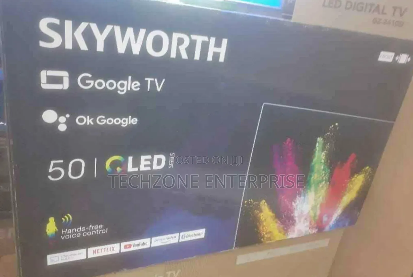 Skyworth 50′′ Qled Uhd Google Tv