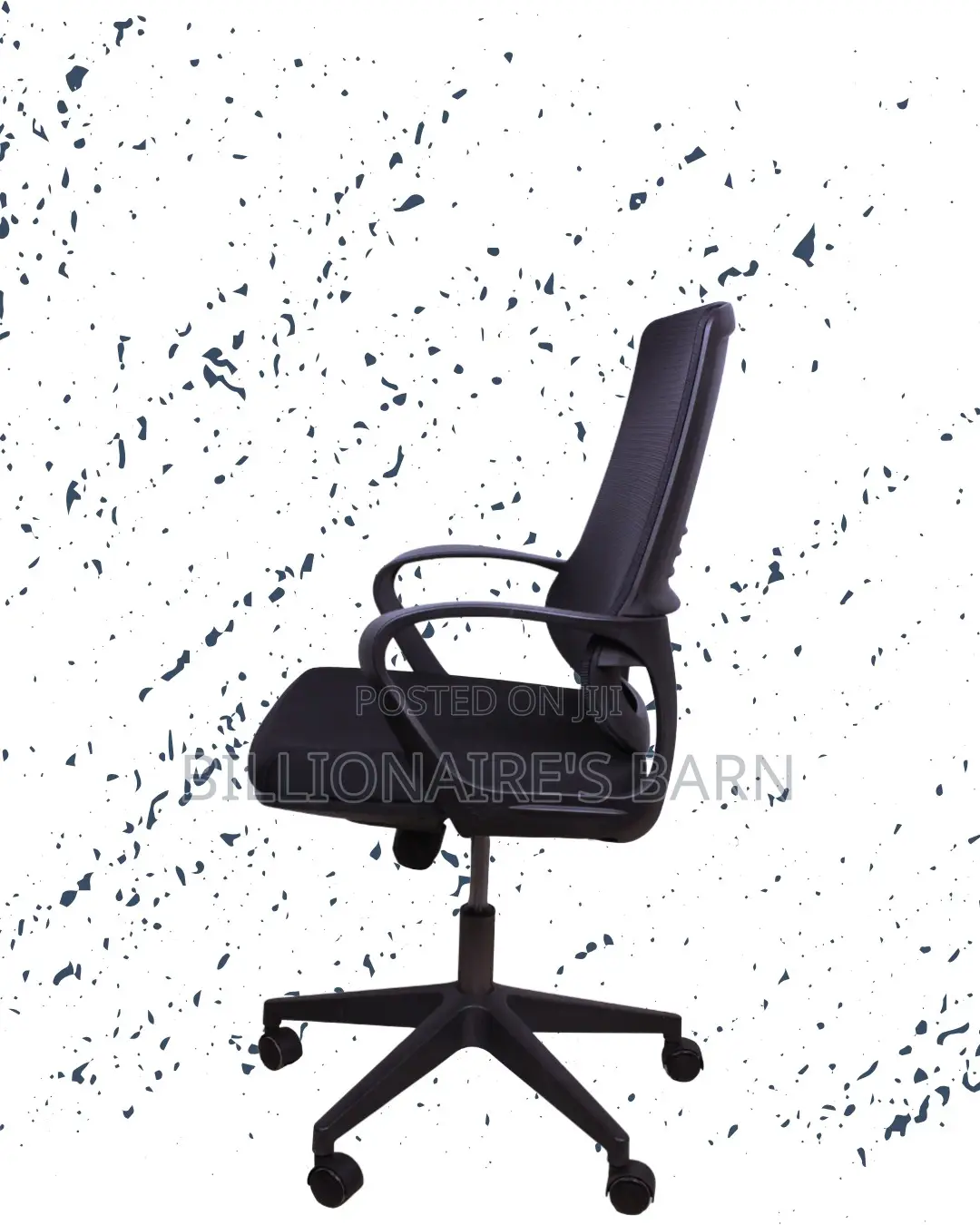 Black Ergonomic Mesh Office Chair (Heavy-Duty) — Restocked!