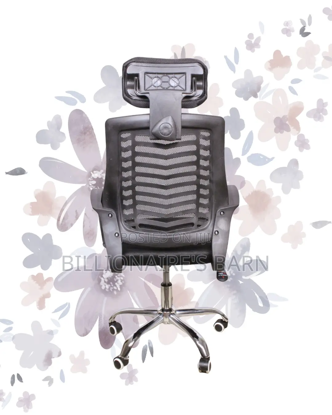 Secretarial Mesh Chair (Quiet-Roll) — Price Drop Today