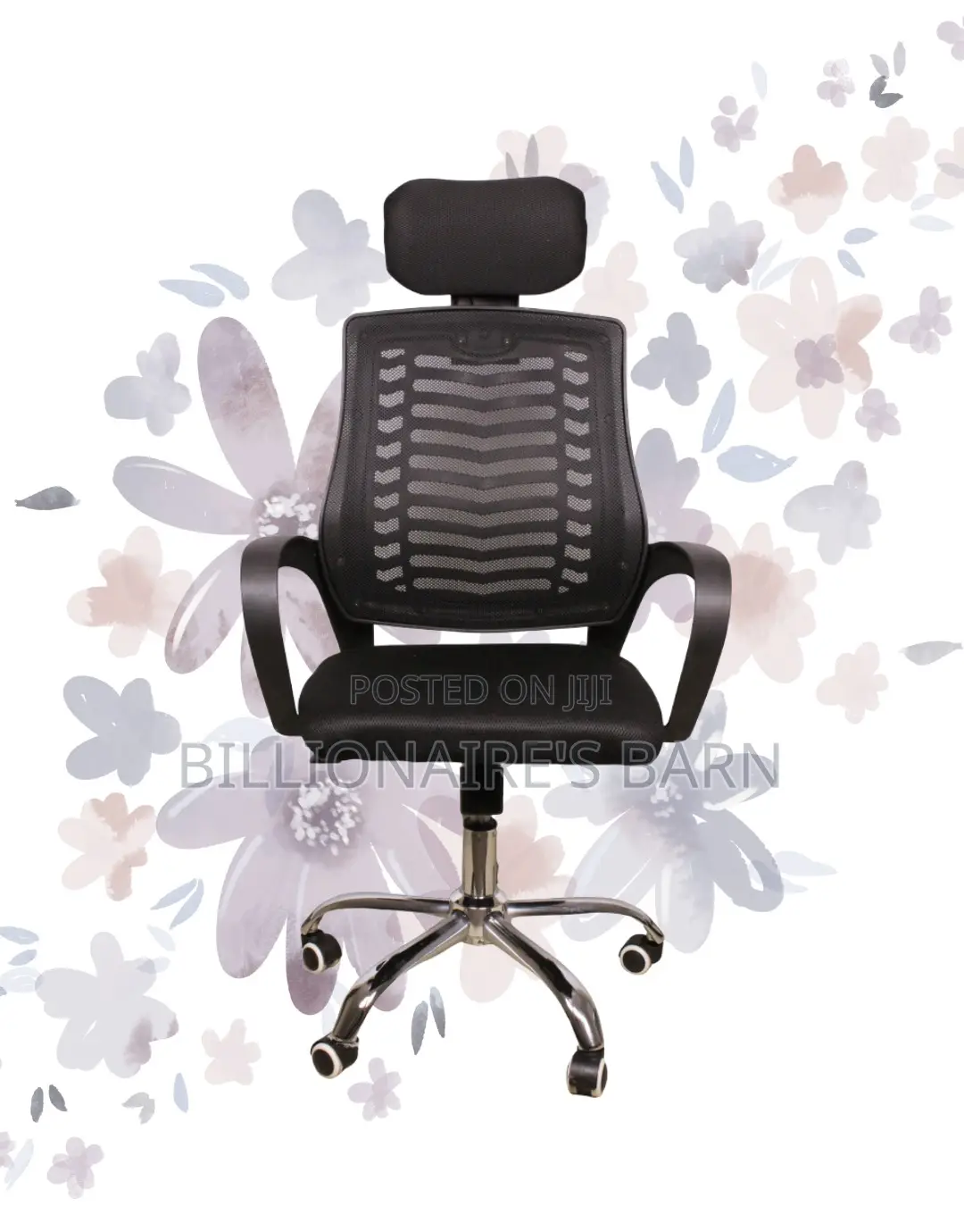 Secretarial Mesh Chair (Quiet-Roll) — Price Drop Today
