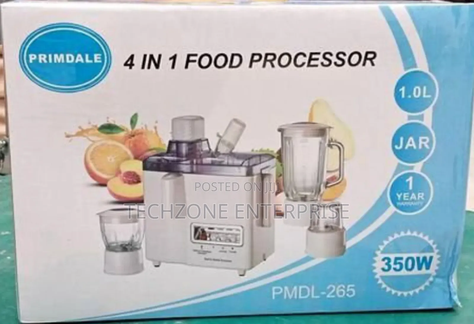 Primdale 4-in-1 Food Processor
