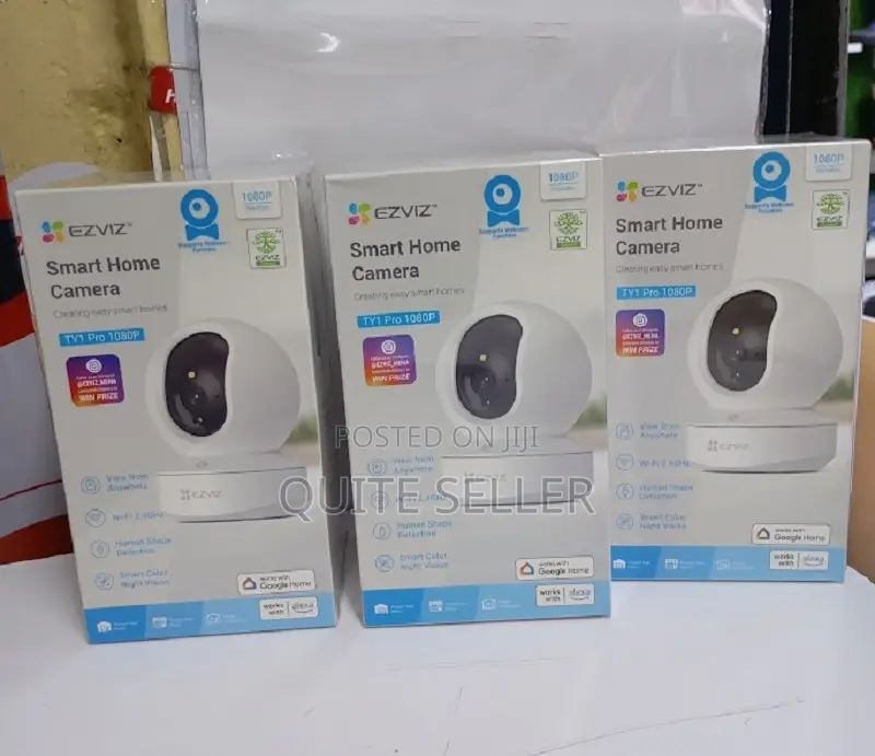 Ezviz Ty1 1080p Smart PTZ Pan Tilt Zoom Wifi Cam 360° Visual Coverage