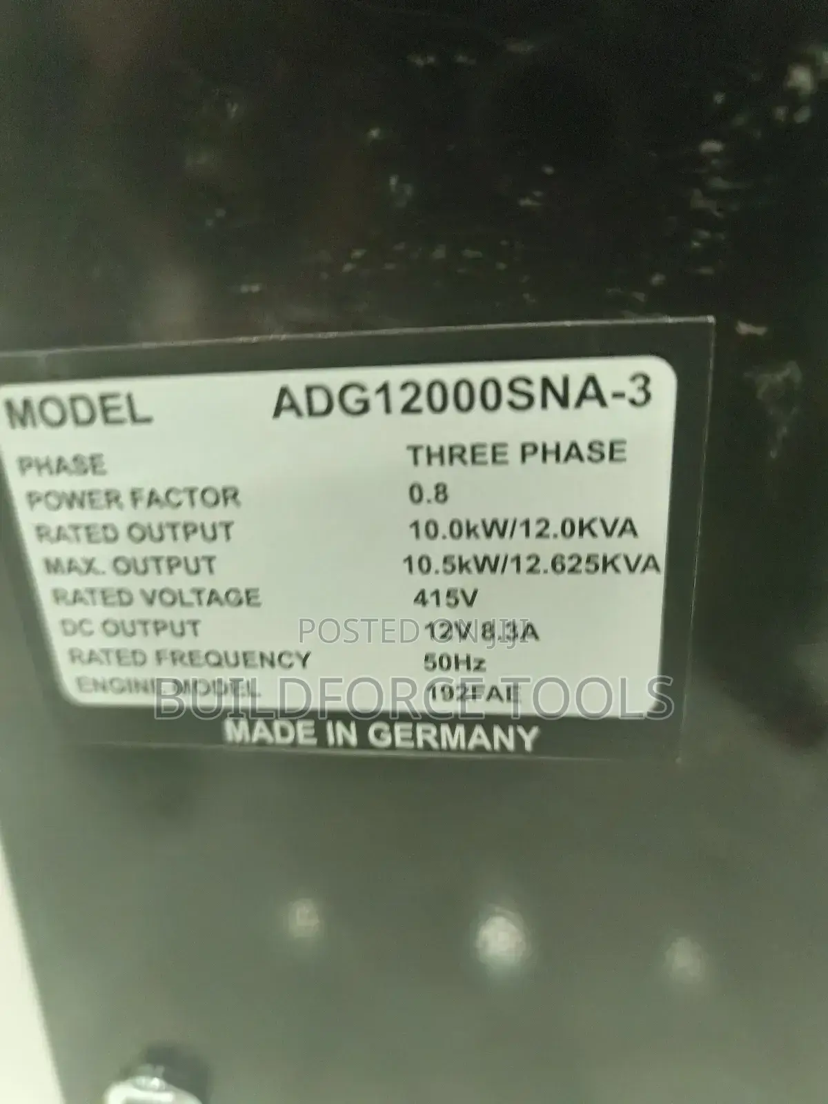 Maybach 12 Kva Three Phase Diesel Silent Generator