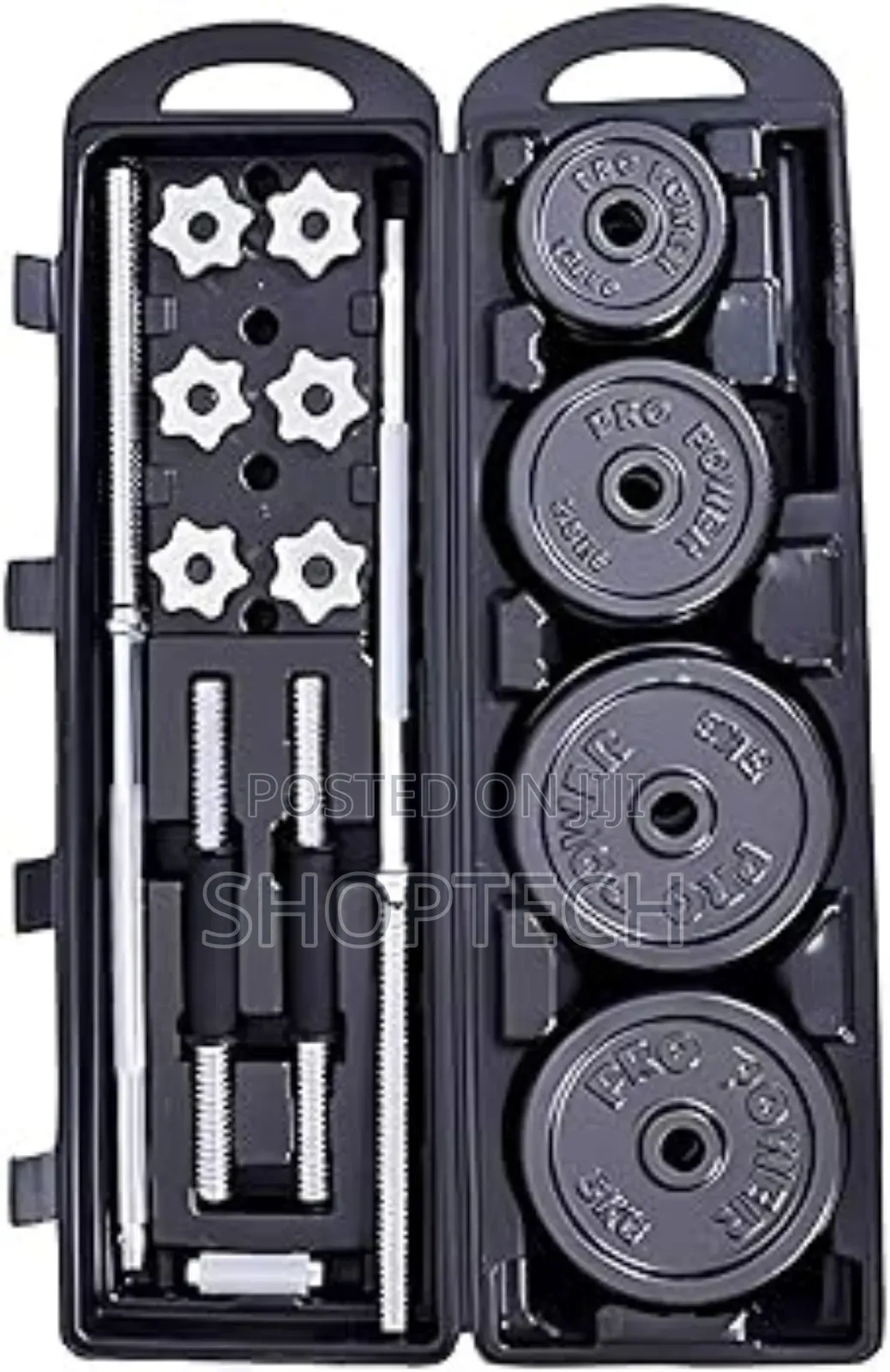 50kgs York Dumbbell Set With Barbell