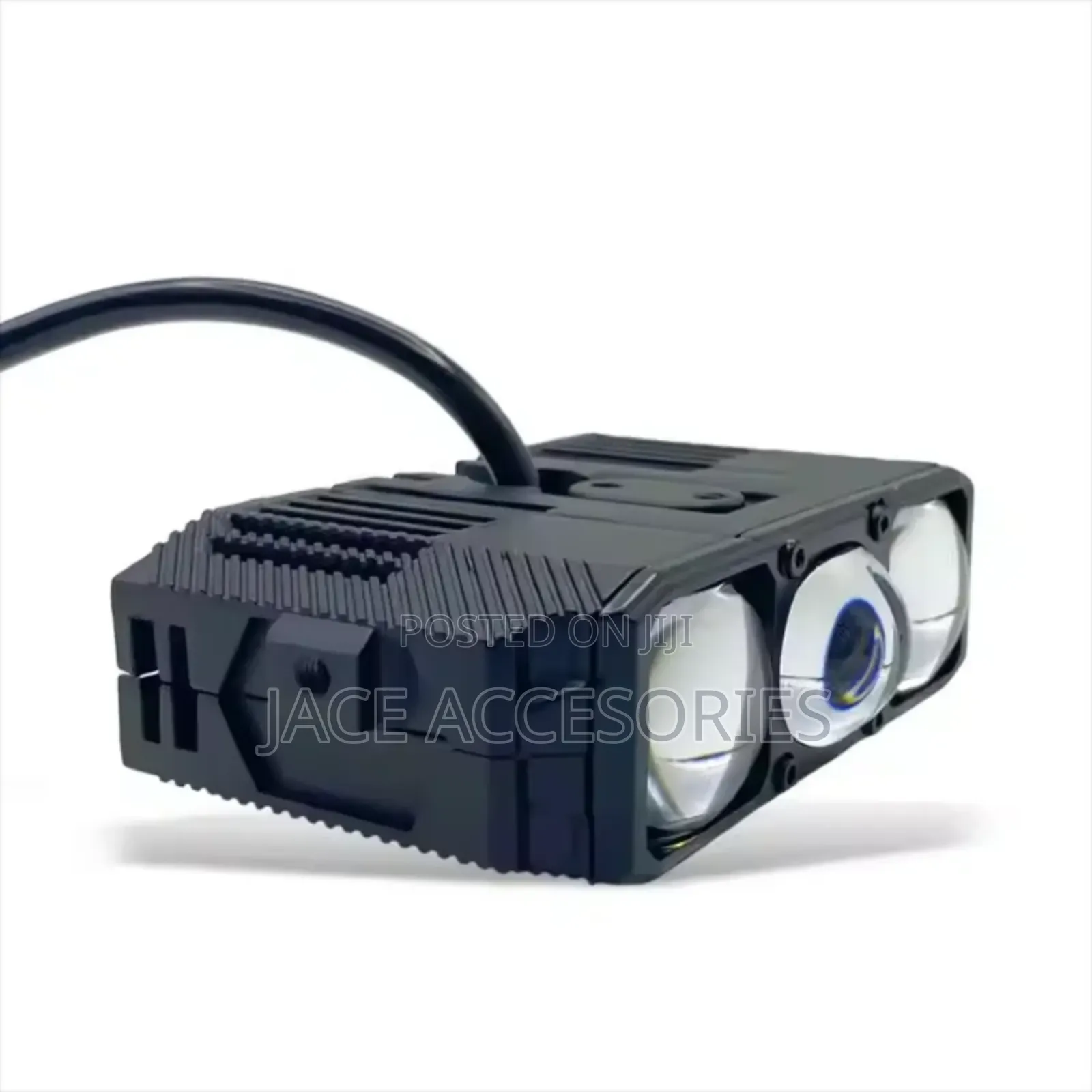 Waterproof 3 Lens Grille Spotlight Cars/Motorcycle