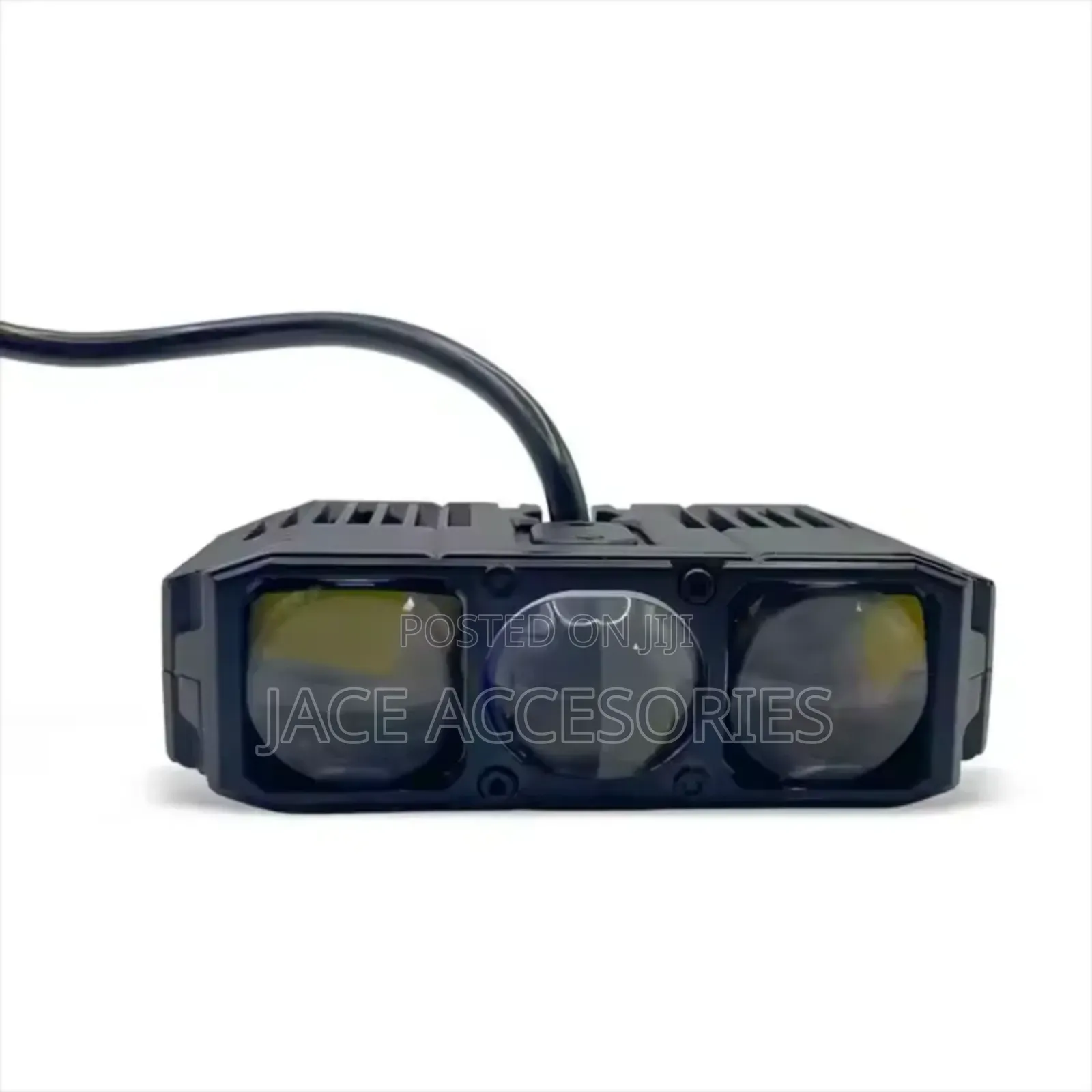 Waterproof 3 Lens Grille Spotlight Cars/Motorcycle