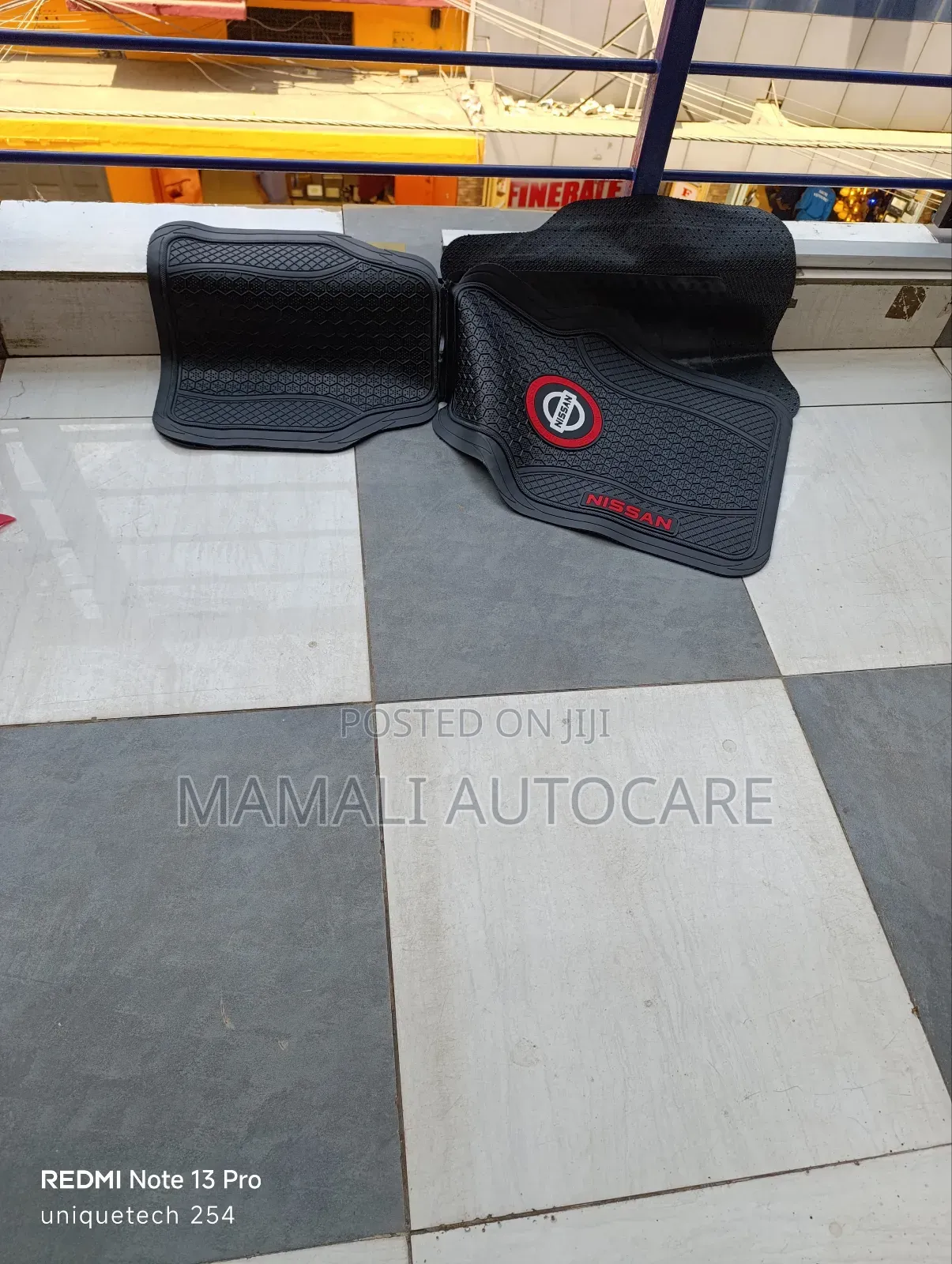 Nissan Rubber Car Floor Mat 5pcs Set