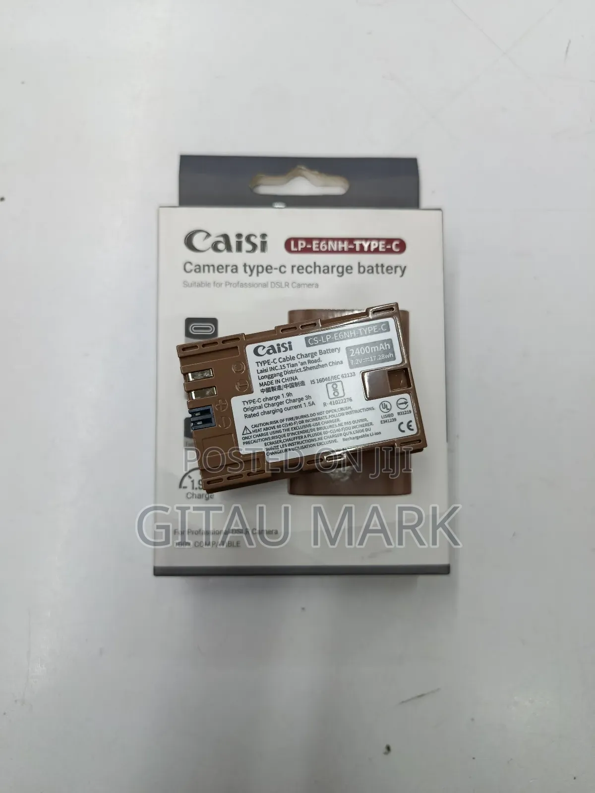 Caisi Lp E6nh Type C Battery 2400mah