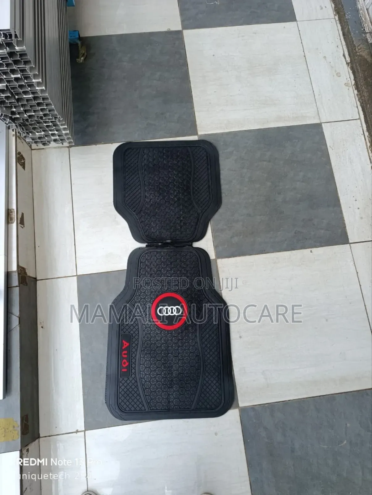 Audi Car Floor Mats 5pcs Heavy Duty Set(Rubber)