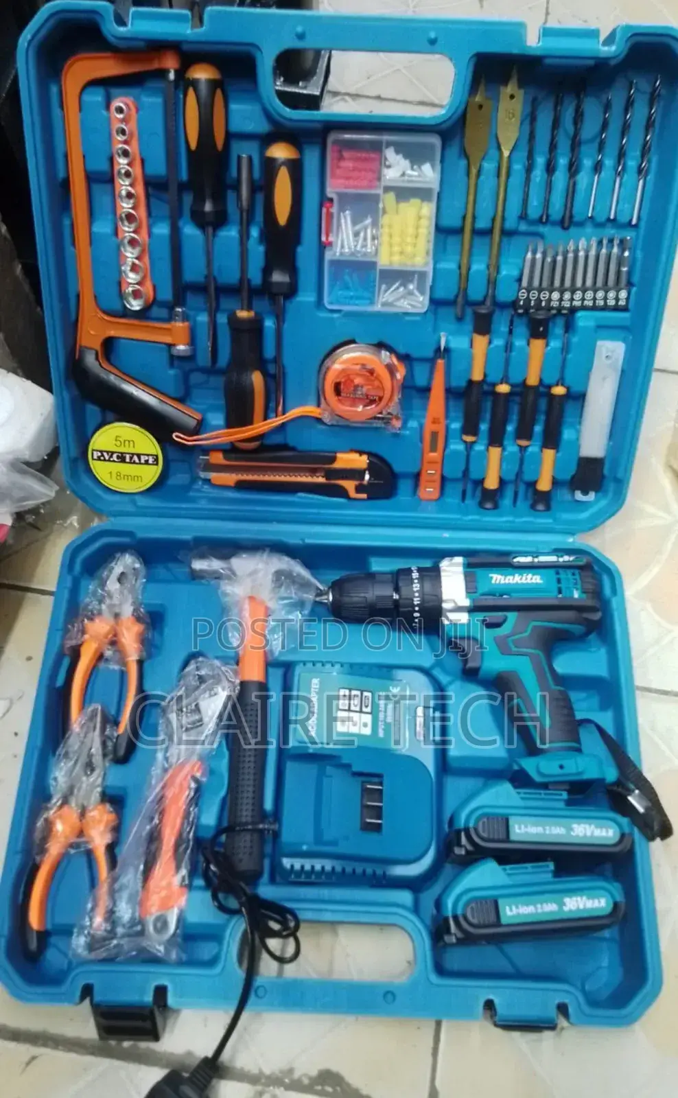 36v Mikita Cordless Drill Set