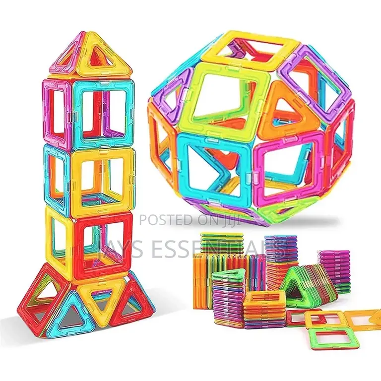 84pc Montessori Magnetic Tiles