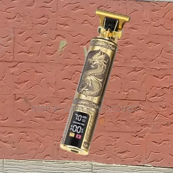 Cordless Vintage T9 Hair Cutting Machine With Led Display