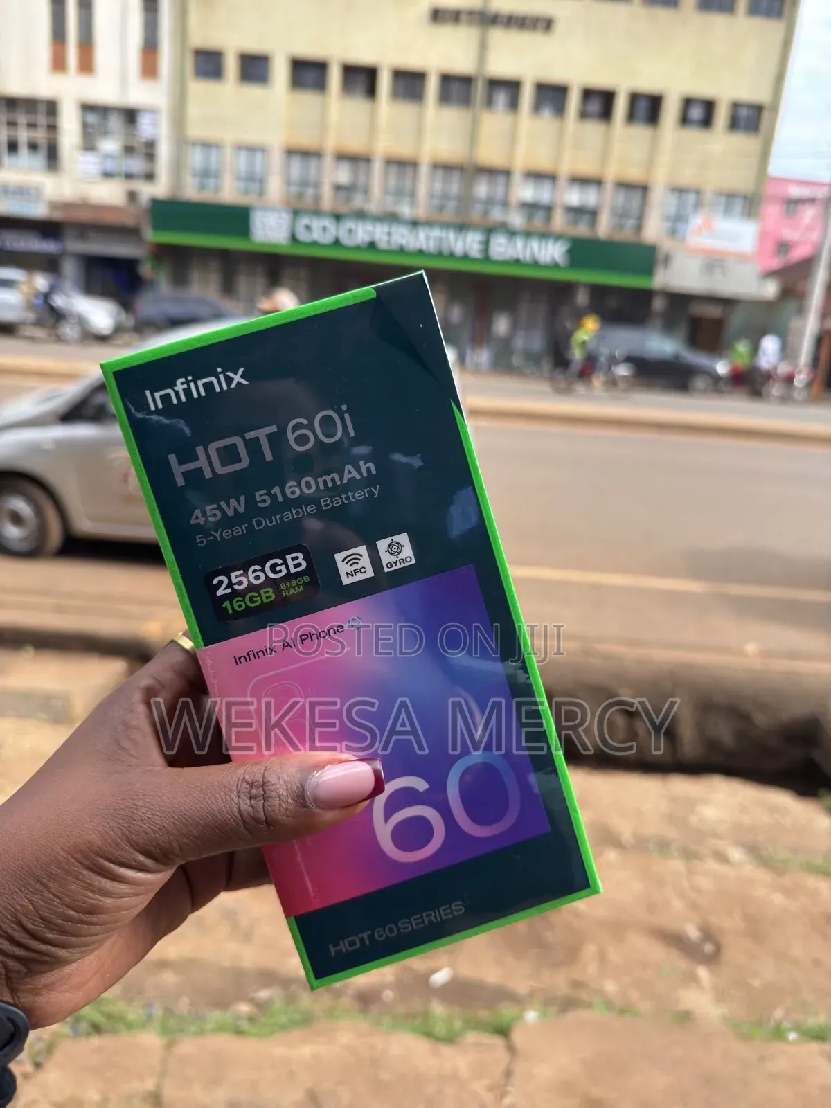 New Infinix Hot 60i 128 GB Purple