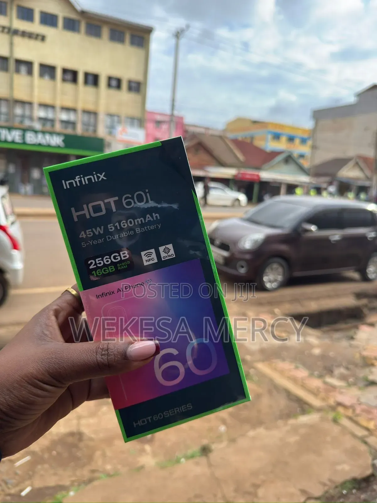 New Infinix Hot 60i 256 GB Purple