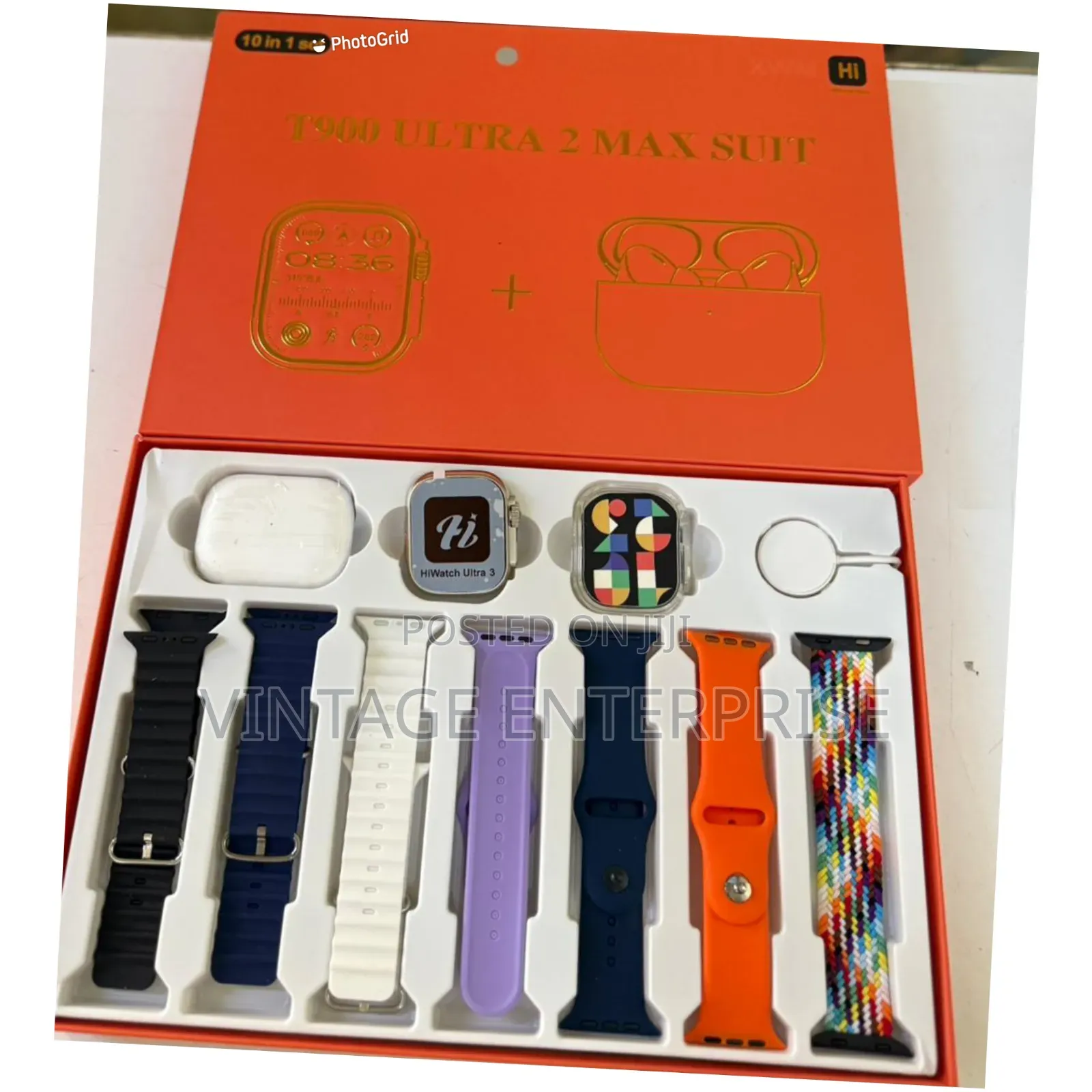 T900 Ultra 2 Max Suit 10in1 Smart Watch
