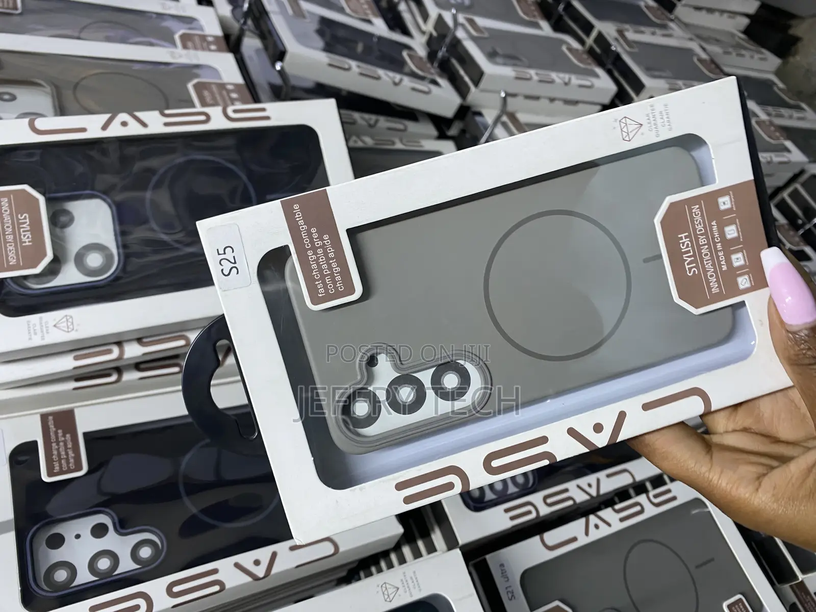 Aqwerty Samsung Galaxy S25 Syndee Magsafe Tpu Back Case