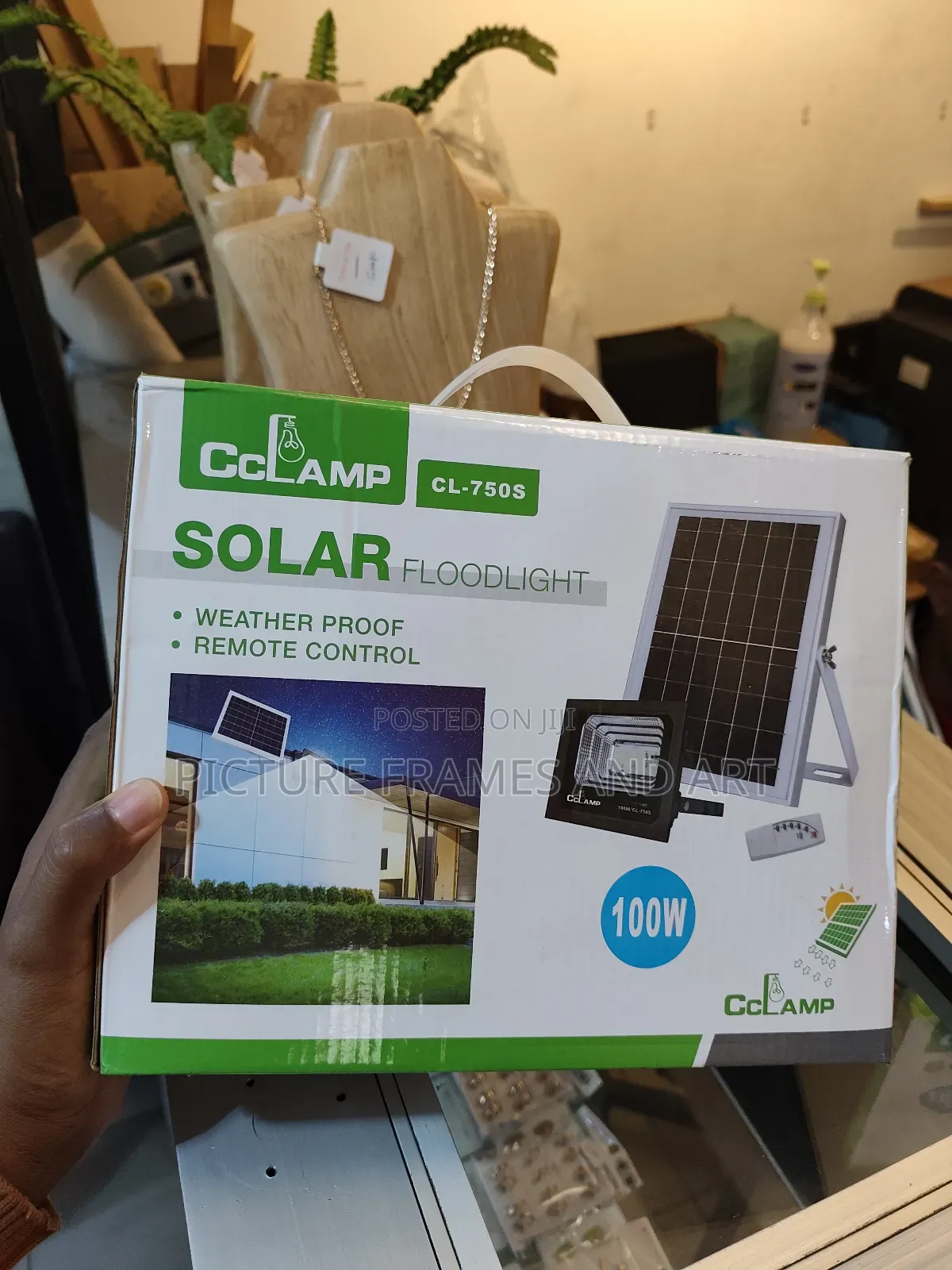 Cclamp Cl-750s 100w Solar Floodlight