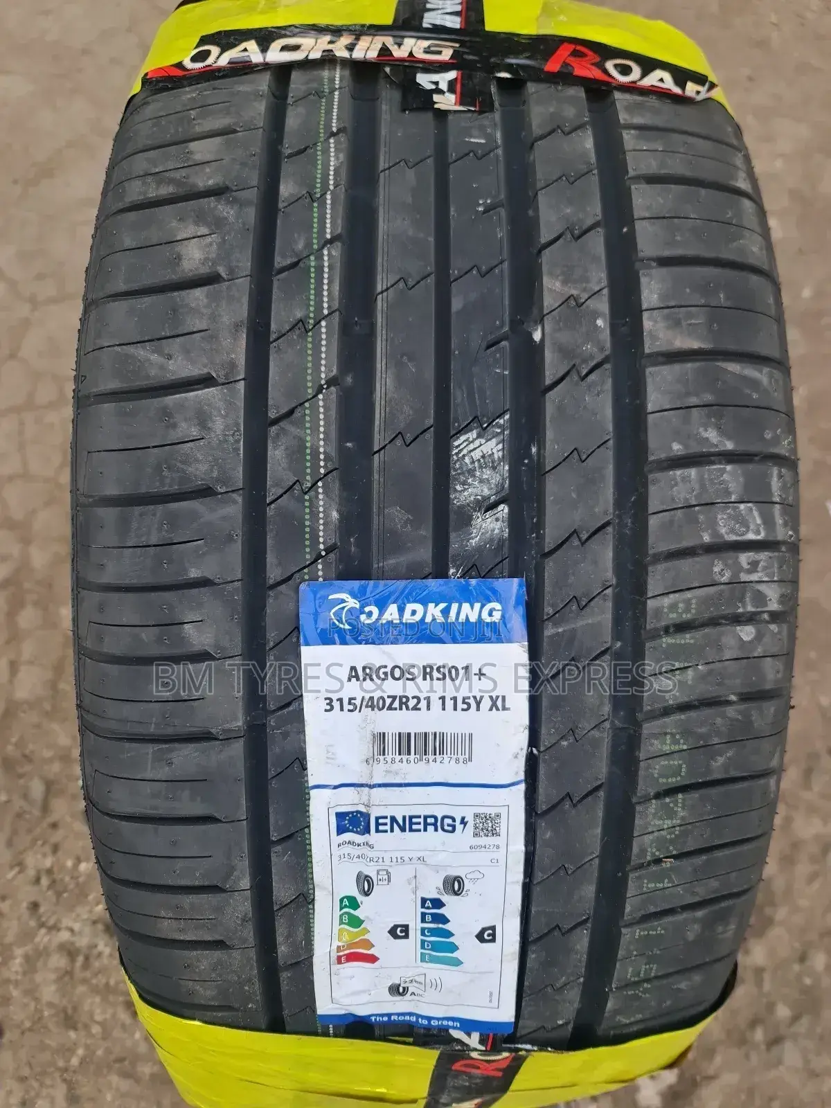 315 /40 R21 Roadking Tyres.