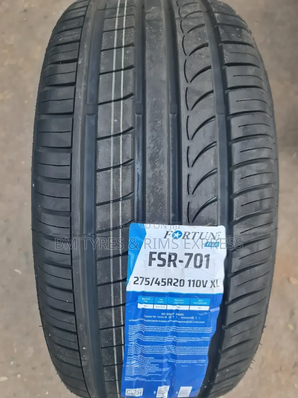 275 /45 R20 Fortune Tyres