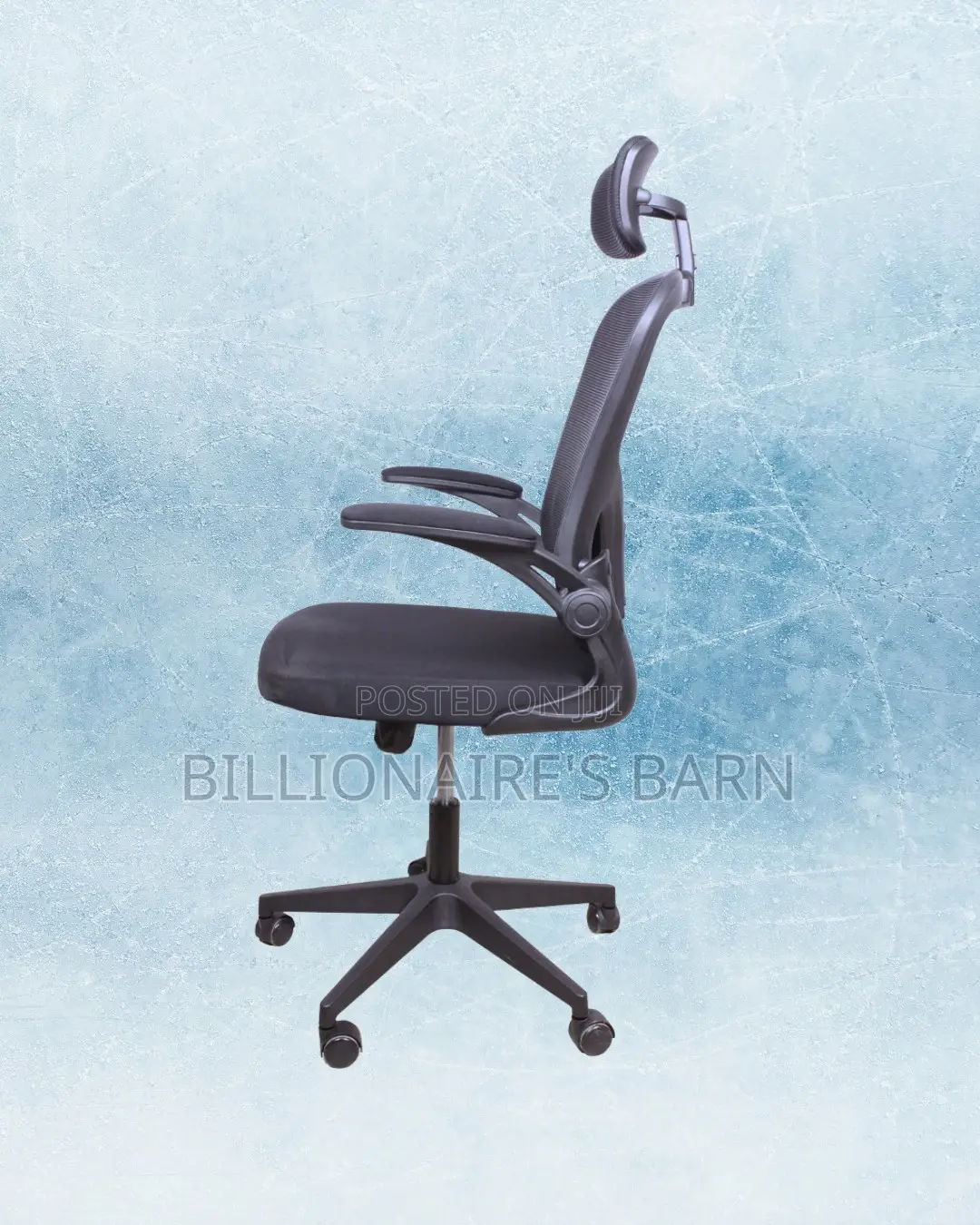 Premium Grey Ergonomic Office Chair — Easy to Clean