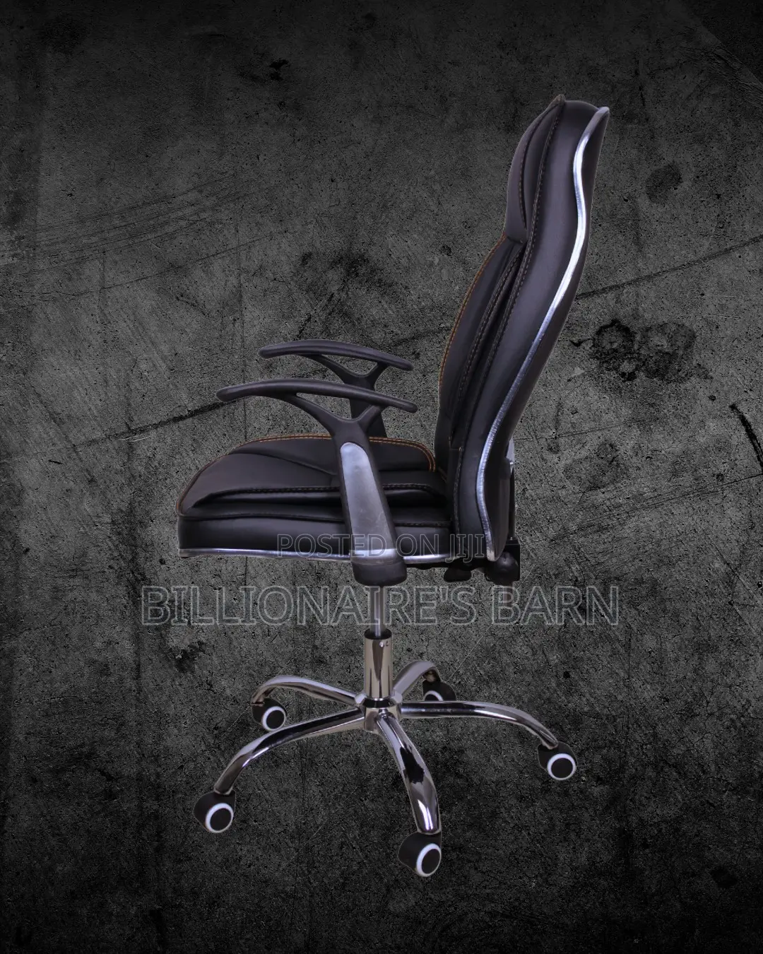 Executive Leather Office Chair (Plush) — Limited Stock