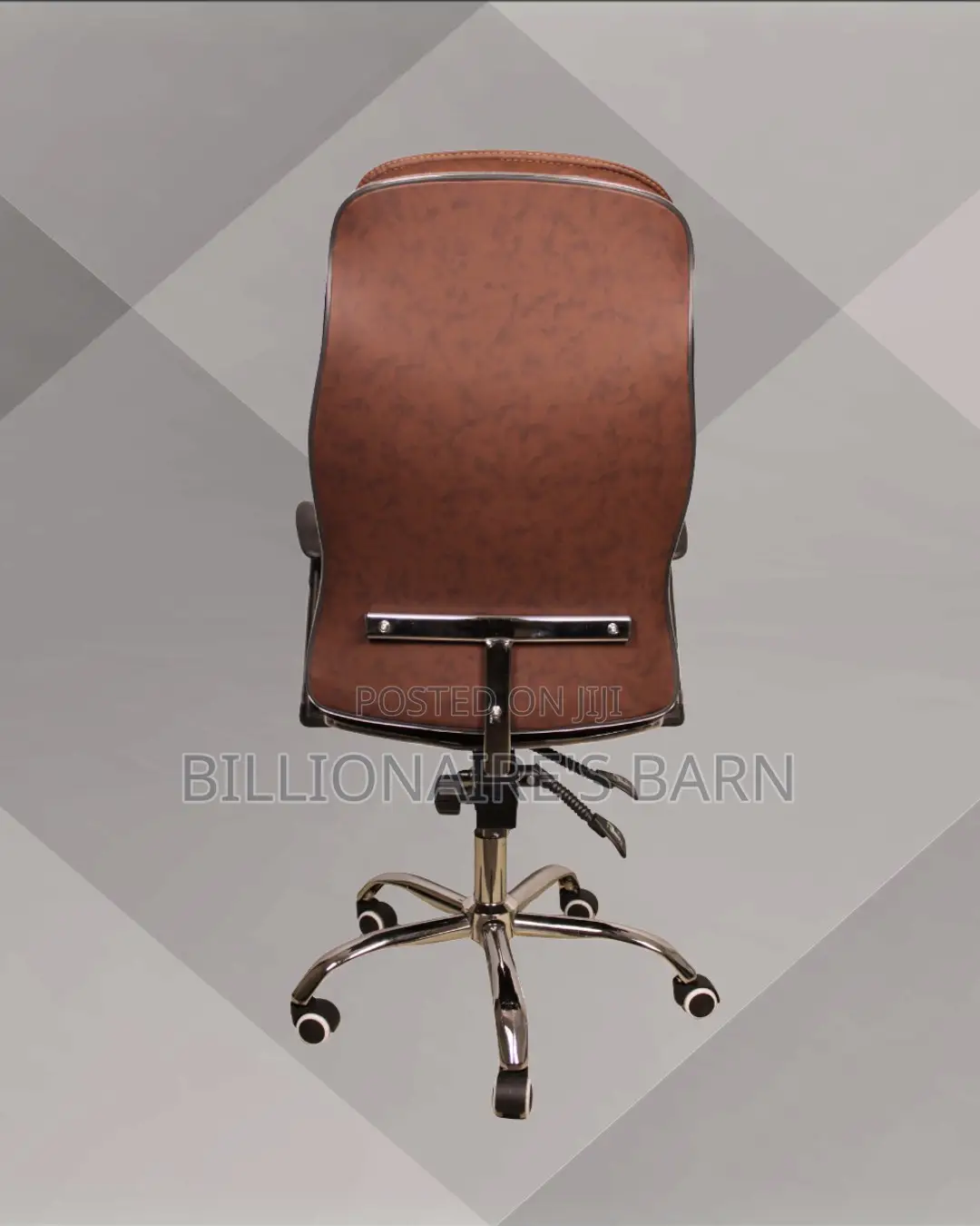 Ergonomic Executive Leather Chair | Sleek Tilt Lock Mechanism