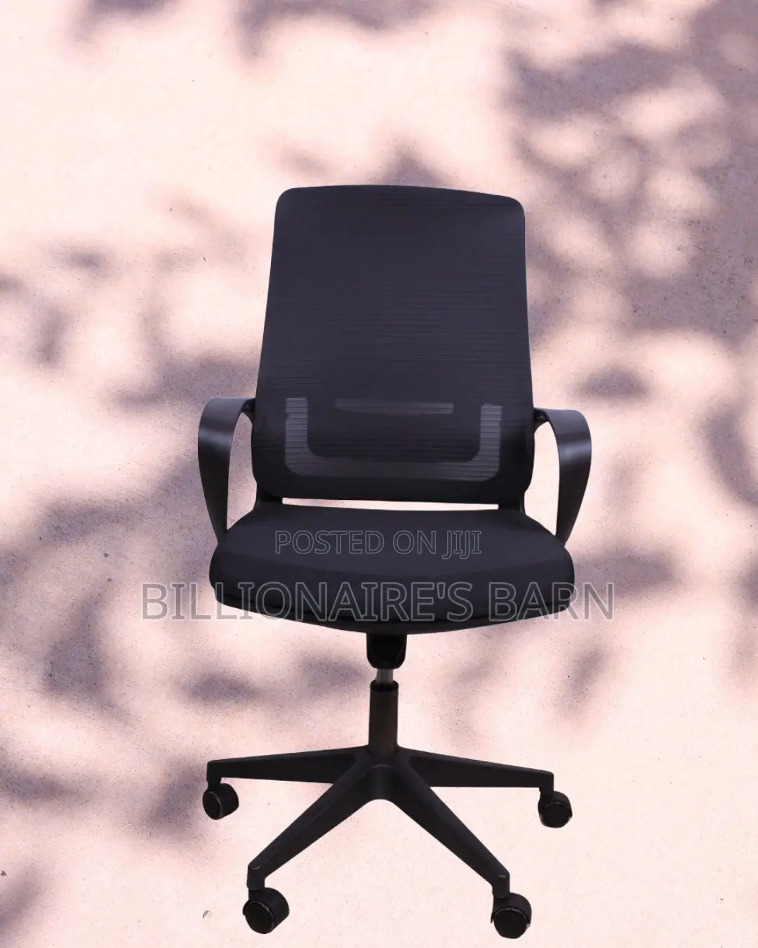 Ergonomic Black Ergonomic Mesh Office Chair | Scratch-Resistant Finish
