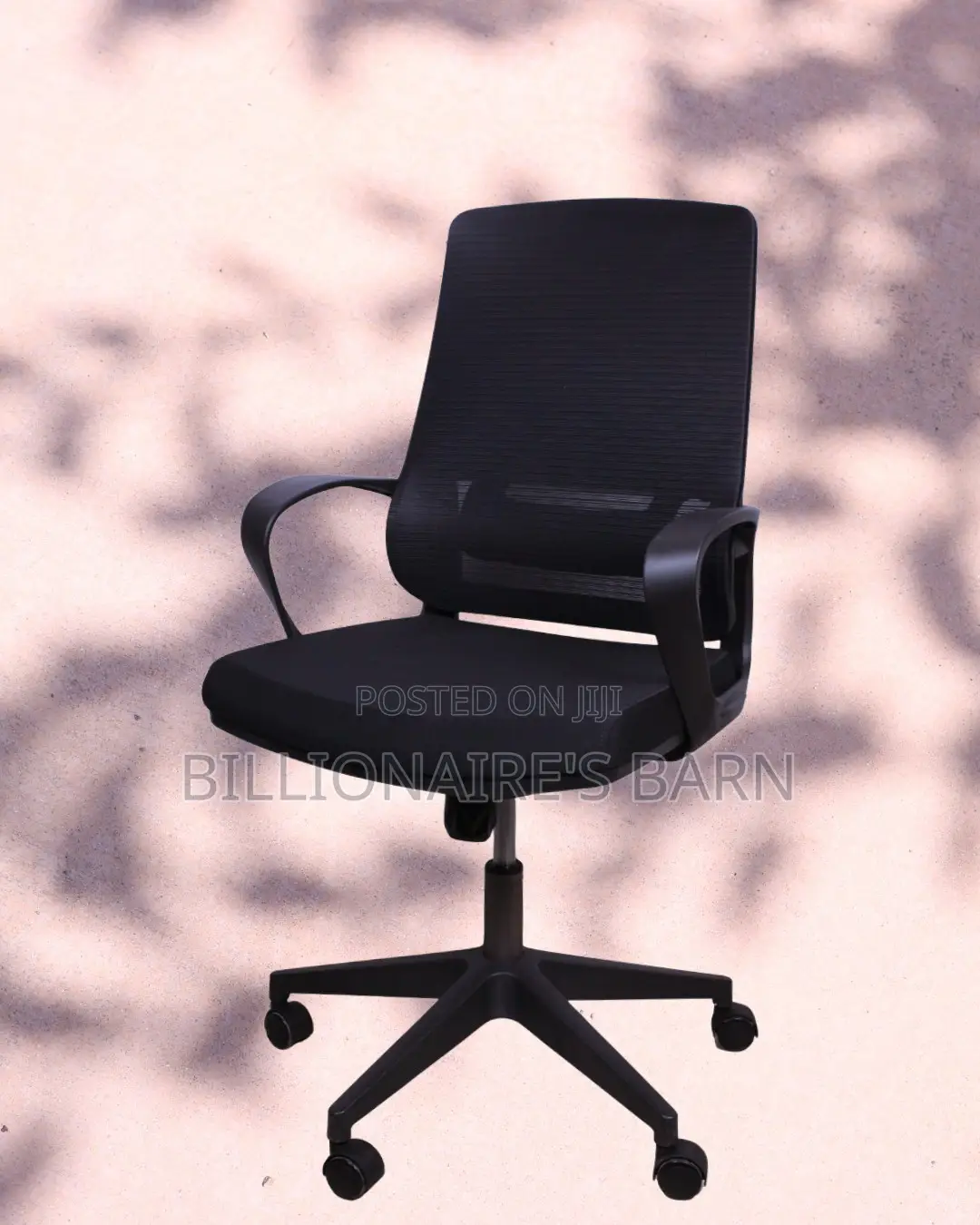 Ergonomic Black Ergonomic Mesh Office Chair | Scratch-Resistant Finish