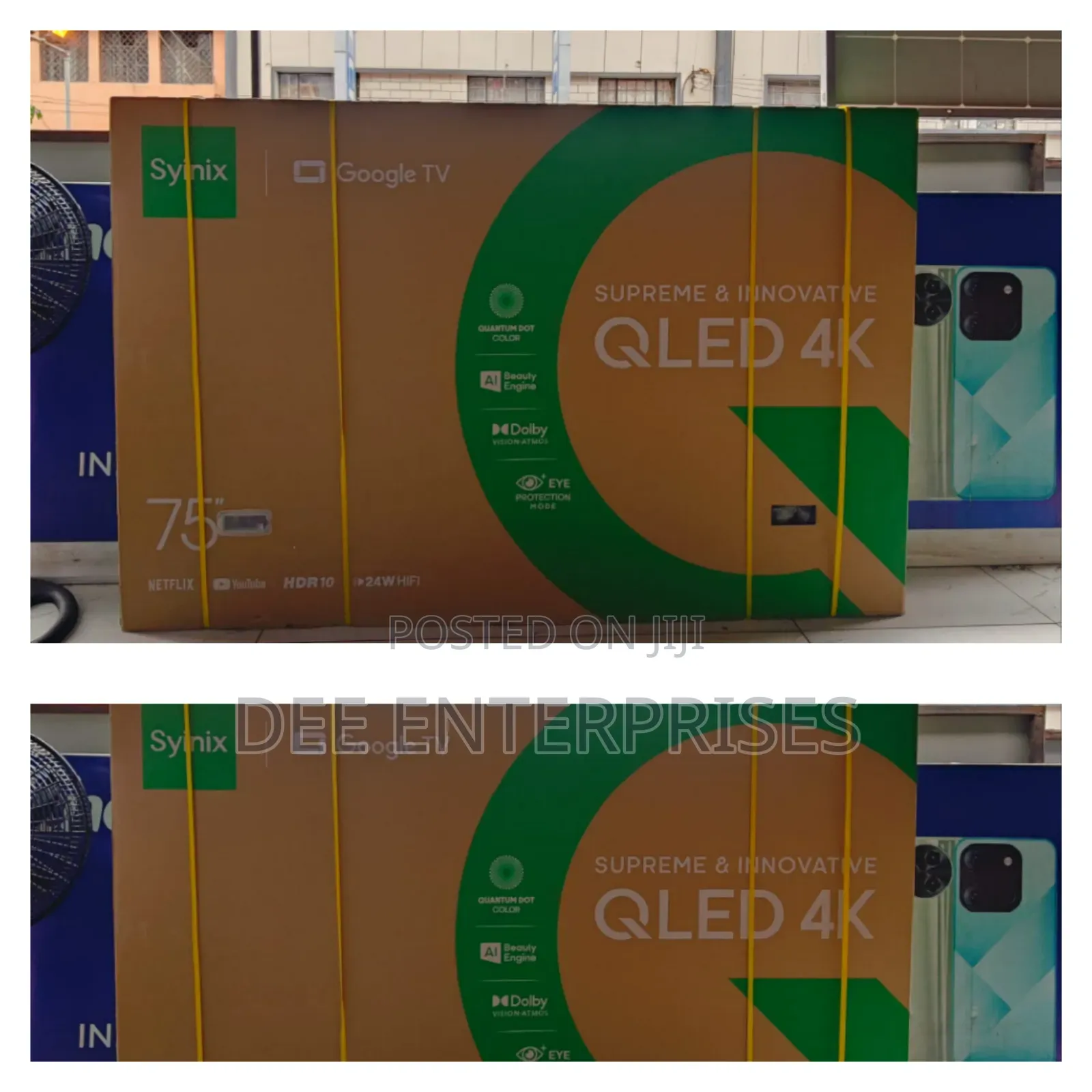 75 Inches Syinix Qled Tv