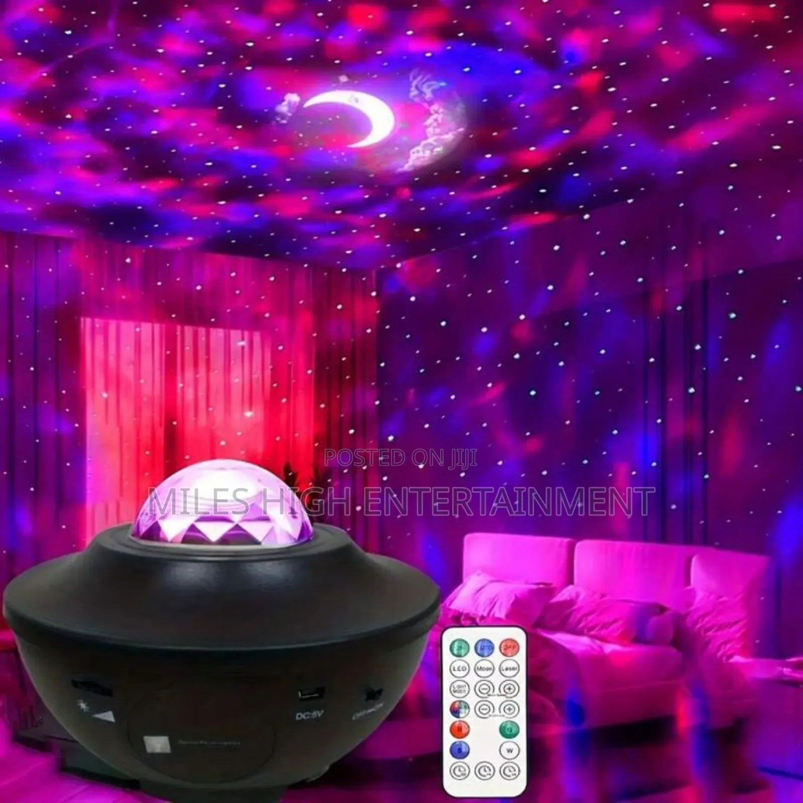Star Light Projector With Bluetooth