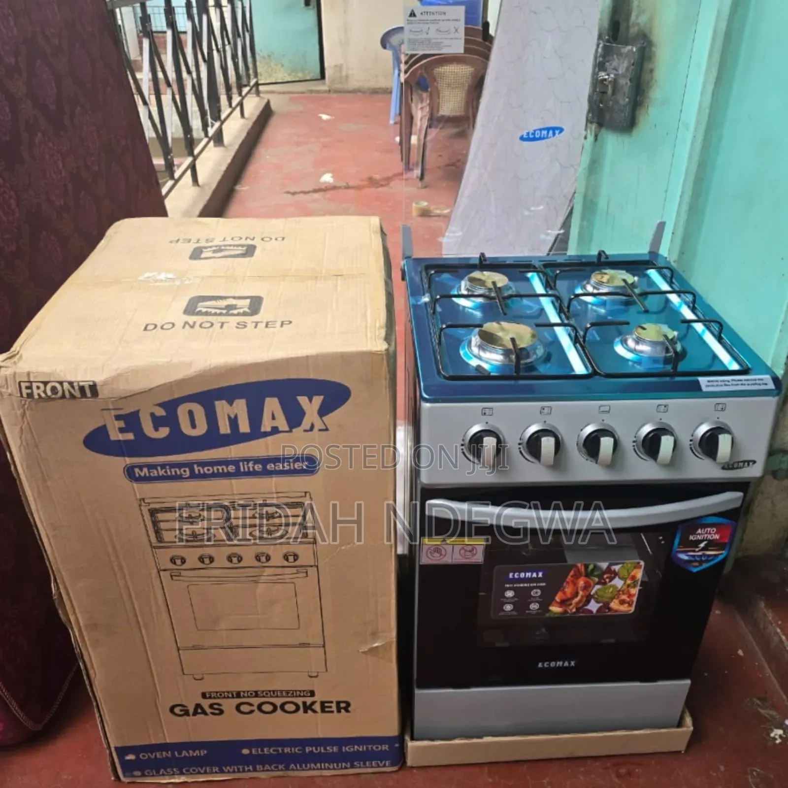 50*55 Ecomax Full Gas Standing Cooker