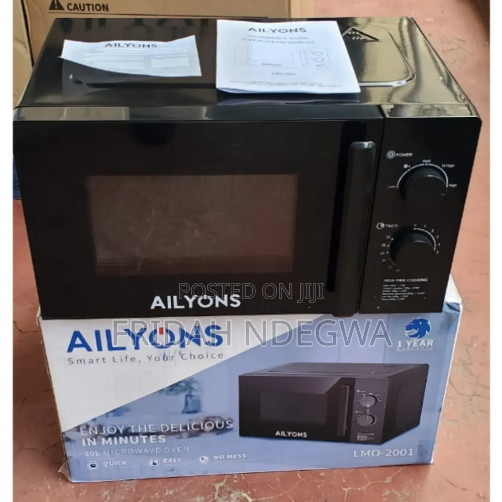 20 Litres Ailyons Manual Microwave