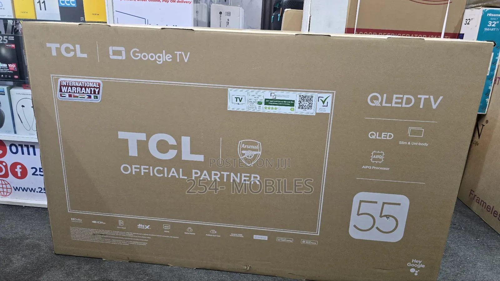 TCL 55 Inch Qled Google Smart Tv 55p79