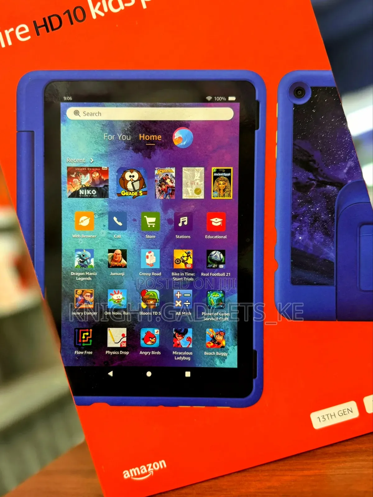 New Amazon Fire HD 10 Kids Pro 32 GB Blue
