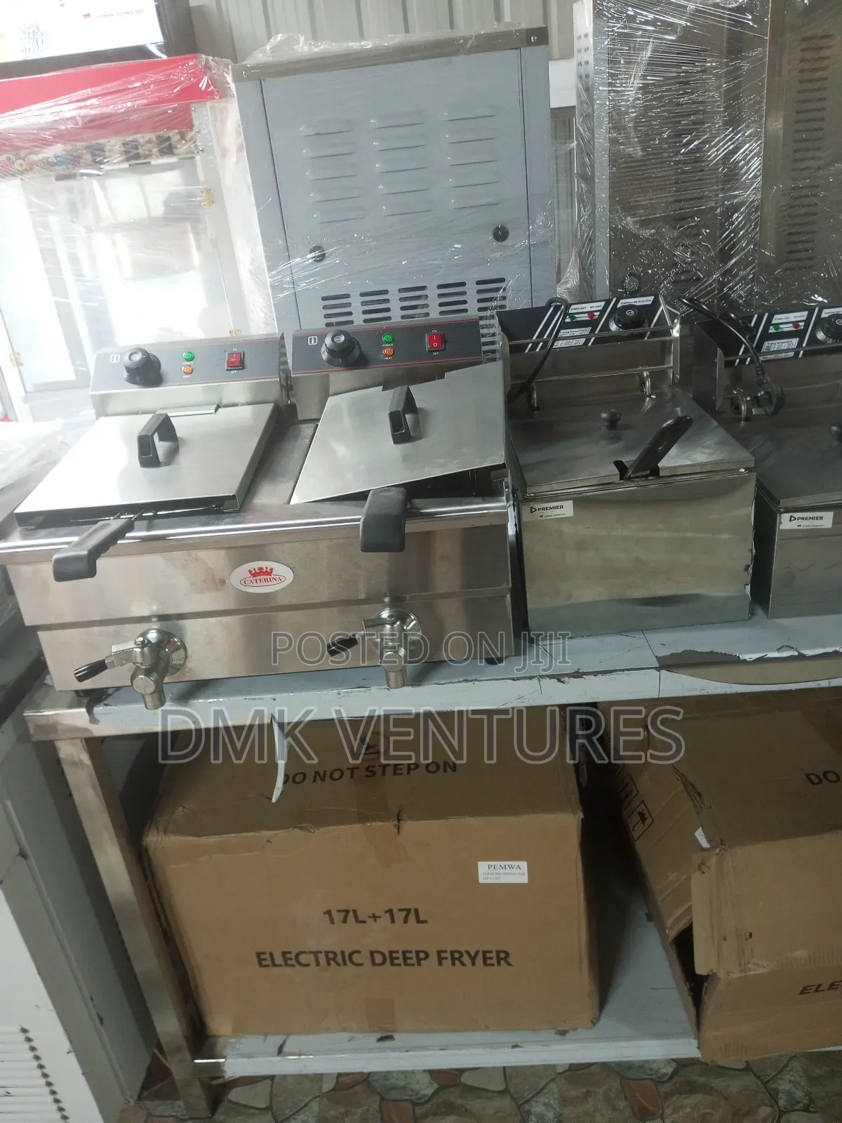 Convenient Imported Double Deep Fryer